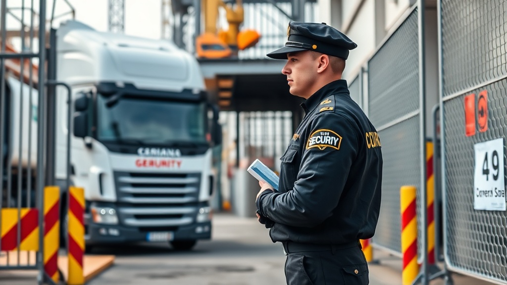 Baustellenbewachung Balingen Zugangskontrolle