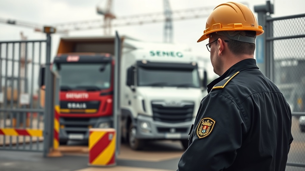 Baustellenbewachung Böblingen Zugangskontrolle