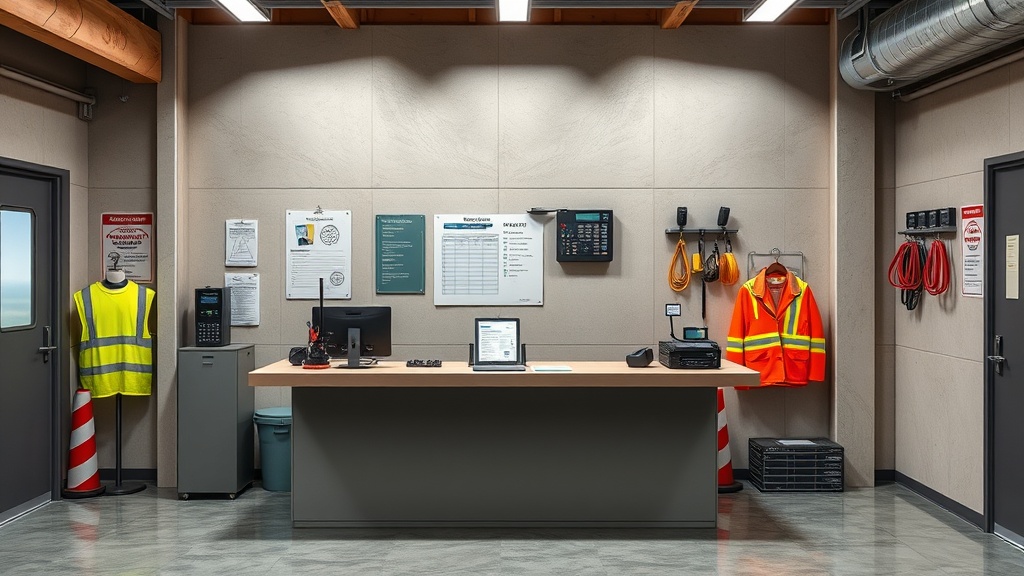 Zutrittskontrolle Baustelle Metzingen – AG Security