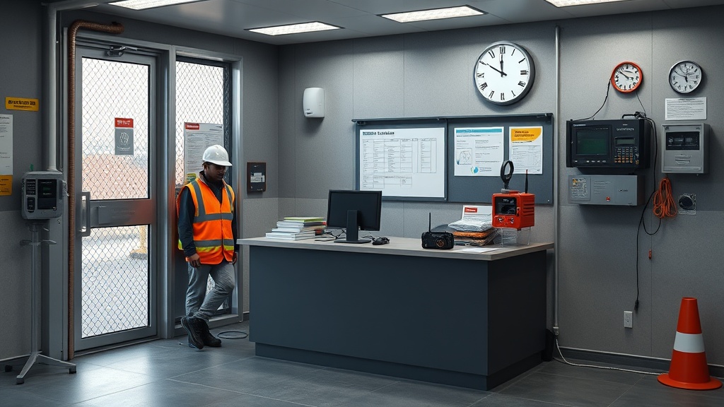 Zutrittskontrolle Baustelle Tübingen – AG Security